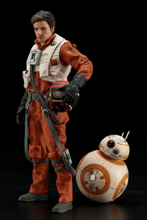 Star Wars ArtFX+ Poe Dameron & BB-8 Statue Set (The Force Awakens) Gallery Image 3