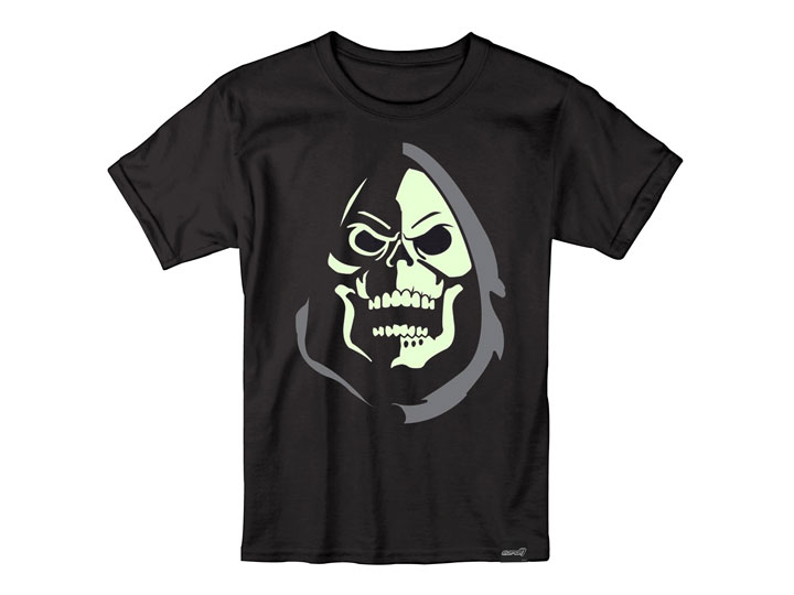Masters of the Universe Skeletor Minimal (Glow In The Dark) T-Shirt Gallery Image 1