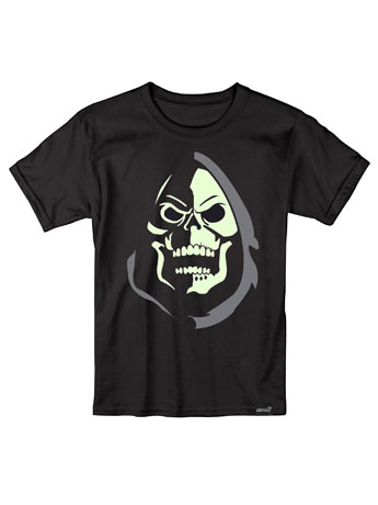 Masters of the Universe Skeletor Minimal (Glow In The Dark) T-Shirt Gallery Image 2