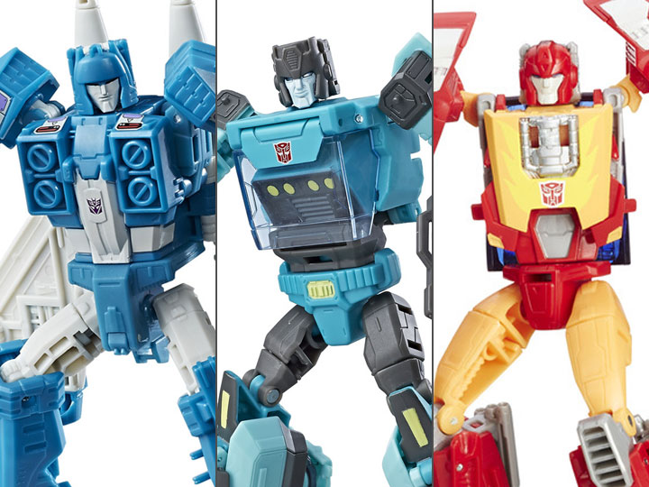 Transformers Titans Return Deluxe Wave 6 Set of 3 Figures Gallery Image 1