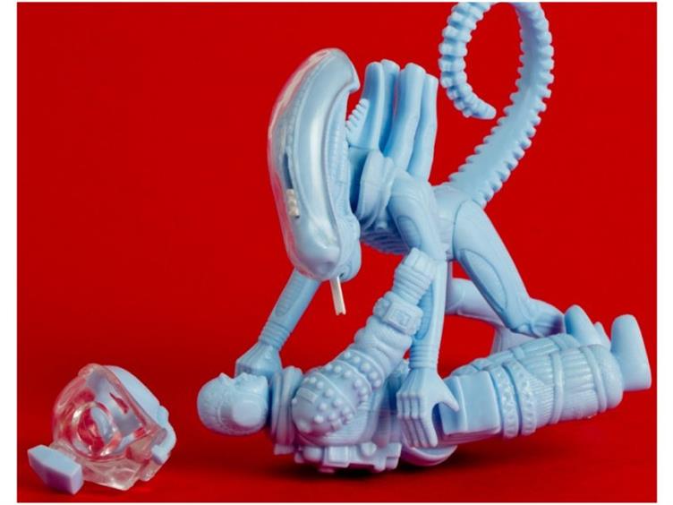 Super 7 Alien ReAction Figure - Big Chap & Kane - Unpainted Exclusive Gallery Image 2