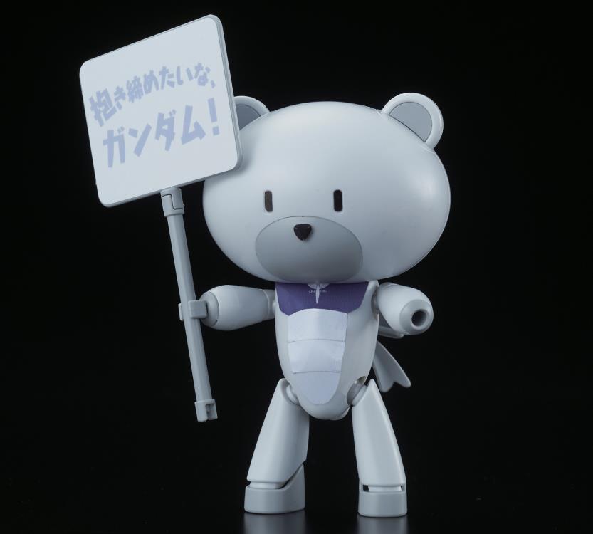 Mobile Fighter G Gundam HGPG Petit'GGuy & Placard (Graham Aker White) 1/144 Scale Model Kit Gallery Image 3