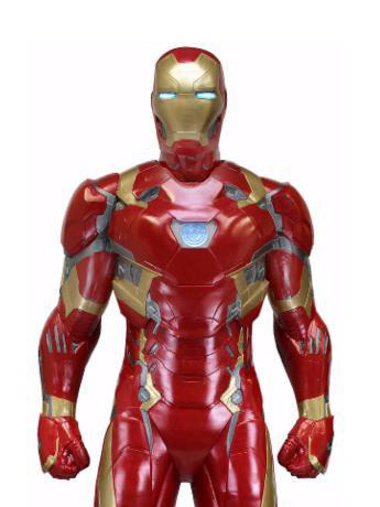 Captain America: Civil War Iron Man Life-Size Foam Figure Gallery Image 2