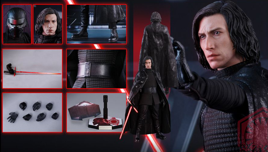 Star Wars: The Last Jedi MMS438 Kylo Ren 1/6th Scale Collectible Figure Gallery Image 12