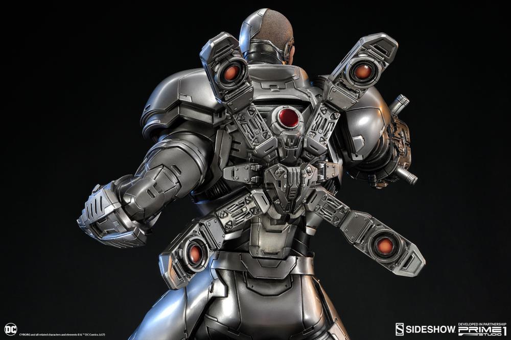 Justice League New 52 Cyborg Statue Gallery Image 14