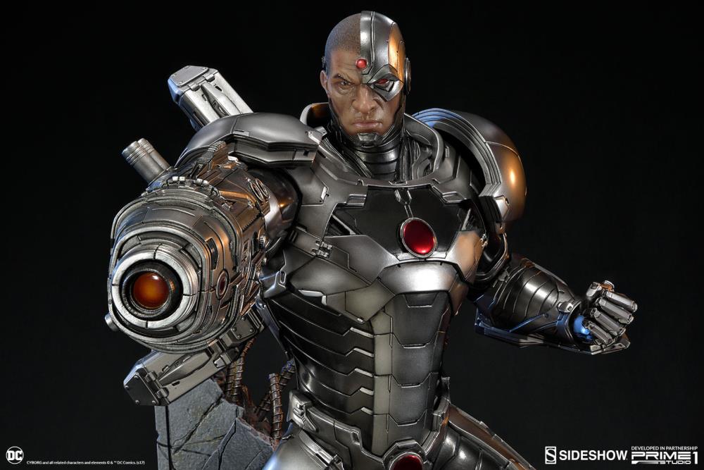 Justice League New 52 Cyborg Statue Gallery Image 10