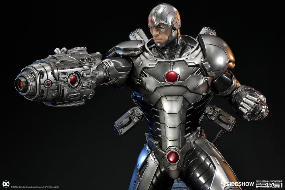 Justice League New 52 Cyborg Statue Gallery Image 13