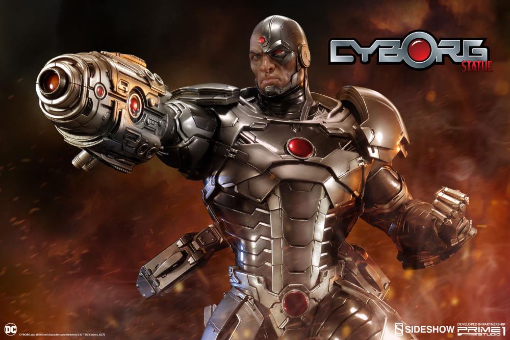 Justice League New 52 Cyborg Statue Gallery Image 15