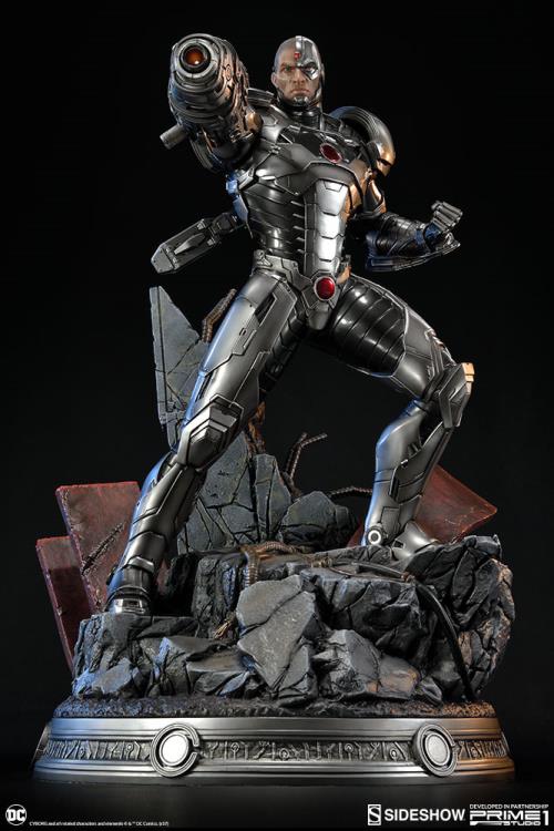 Justice League New 52 Cyborg Statue Gallery Image 3