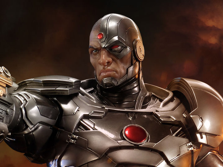 Justice League New 52 Cyborg Statue Gallery Image 1