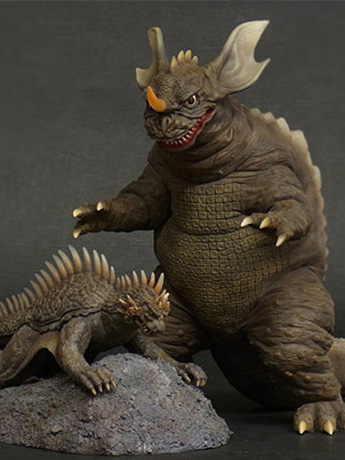 Godzilla Toho Daikaiju Series Baragon & Varan (Destroy All Monsters) PX Previews Exclusive Gallery Image 2