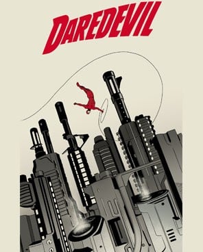 Marvel Daredevil Gun City T-Shirt Gallery Image 3