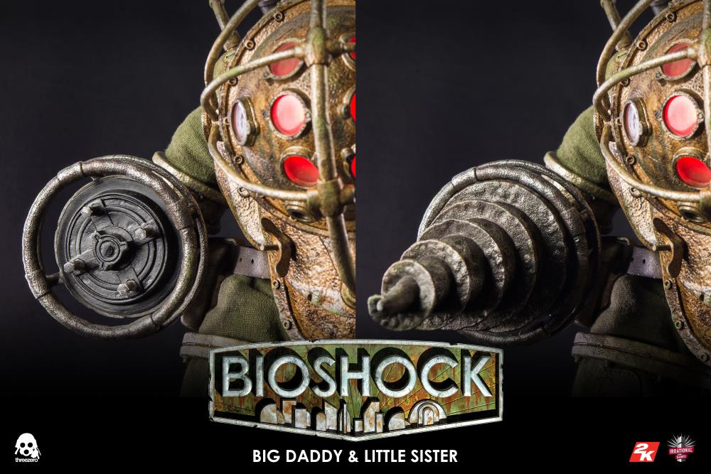 Bioshock Big Daddy & Little Sister 1/6 Scale Collectible Figure Set Gallery Image 17