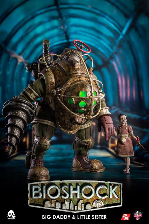 Bioshock Big Daddy & Little Sister 1/6 Scale Collectible Figure Set Gallery Image 4