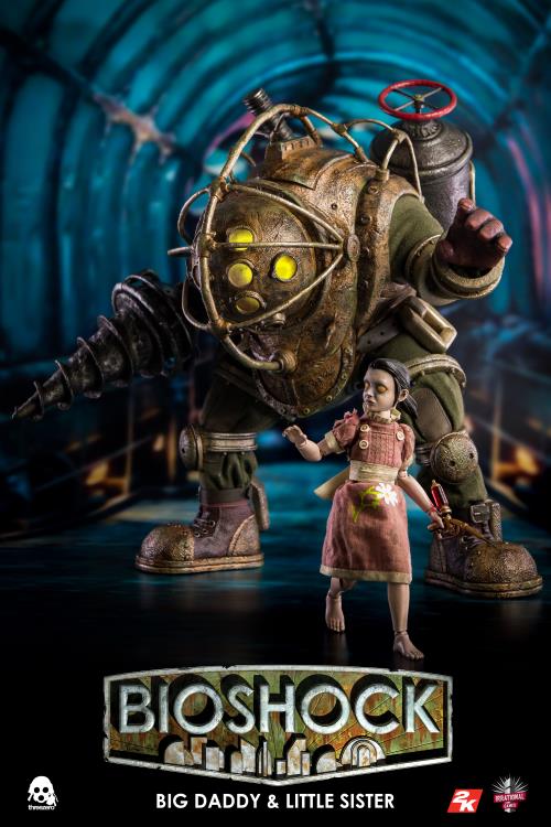 Bioshock Big Daddy & Little Sister 1/6 Scale Collectible Figure Set Gallery Image 5
