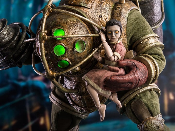 Bioshock Big Daddy & Little Sister 1/6 Scale Collectible Figure Set Gallery Image 1