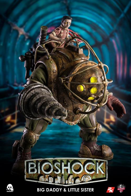 Bioshock Big Daddy & Little Sister 1/6 Scale Collectible Figure Set Gallery Image 3