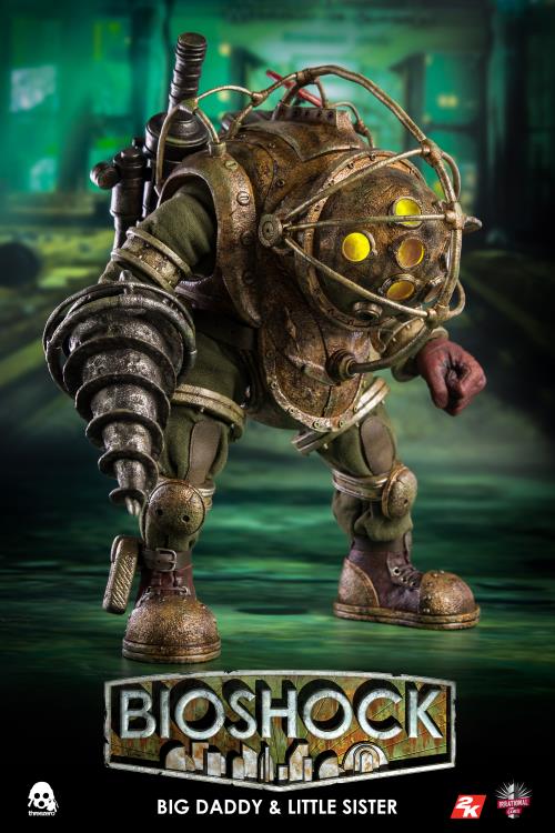 Bioshock Big Daddy & Little Sister 1/6 Scale Collectible Figure Set Gallery Image 12