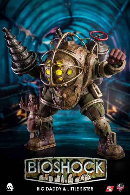 Bioshock Big Daddy & Little Sister 1/6 Scale Collectible Figure Set Gallery Image 7