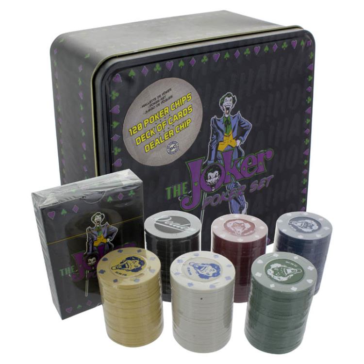 DC Comics The Joker Poker Set Gallery Image 3