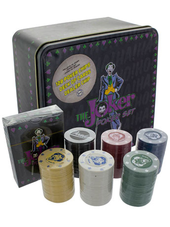 DC Comics The Joker Poker Set Gallery Image 2