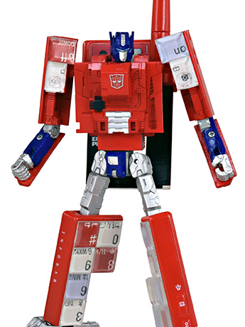 au x Transformers Project Infobar Optimus Prime Gallery Image 2