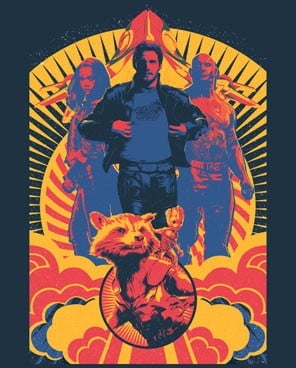 Marvel Guardians of the Galaxy Vol. 2 Team T-Shirt Gallery Image 3