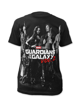 Marvel Guardians of the Galaxy Vol. 2 Poster T-Shirt Gallery Image 2