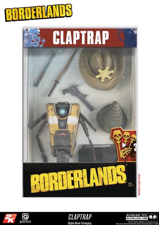 Borderlands 2 Claptrap Deluxe Action Figure Gallery Image 5