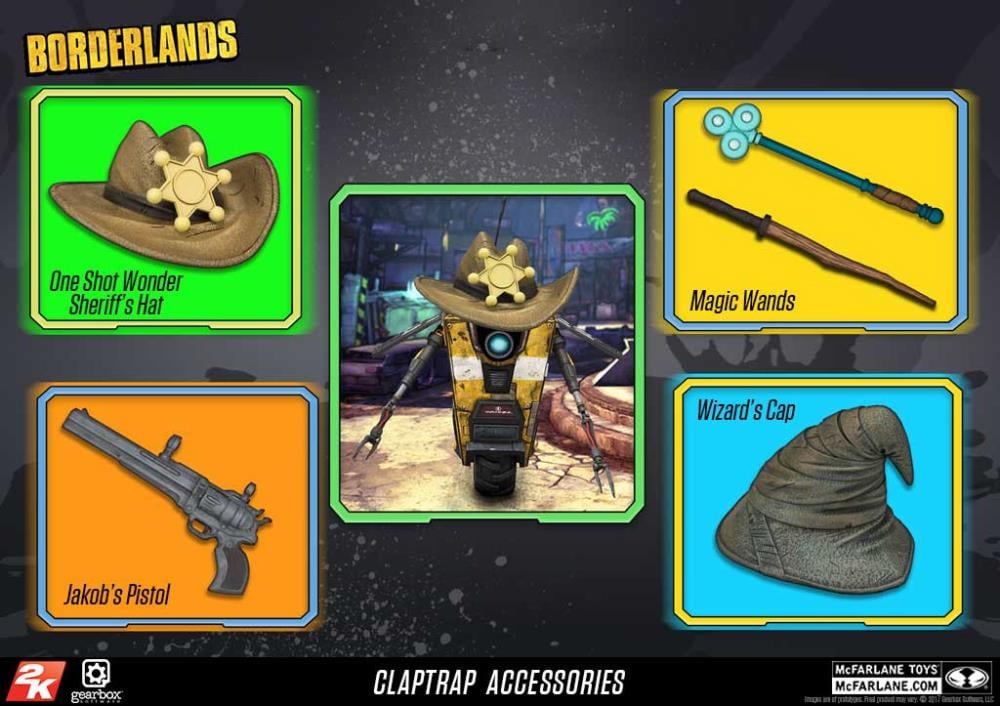 Borderlands 2 Claptrap Deluxe Action Figure Gallery Image 4