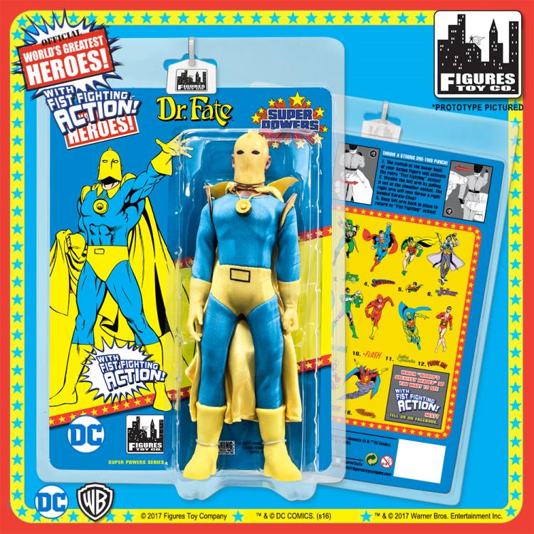 DC World's Greatest Heroes Super Powers Dr. Fate 8" Retro Figure Gallery Image 4
