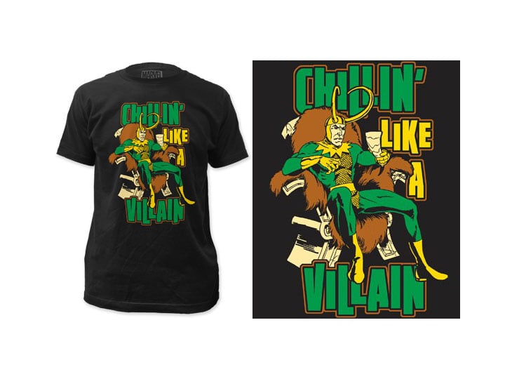 Marvel Loki Chillin' Like a Villain T-Shirt Gallery Image 1