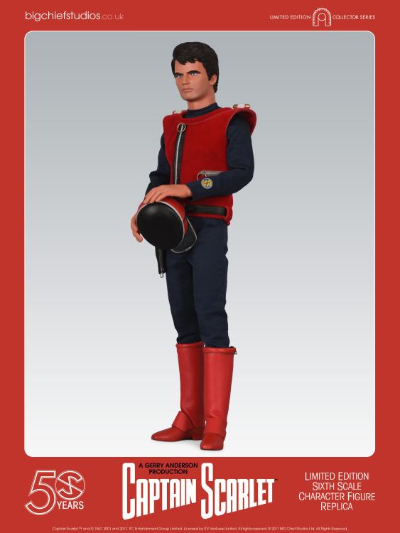 Captain Scarlet and the Mysterons Captain Scarlet 1/6 Scale Collector Figure Gallery Image 11