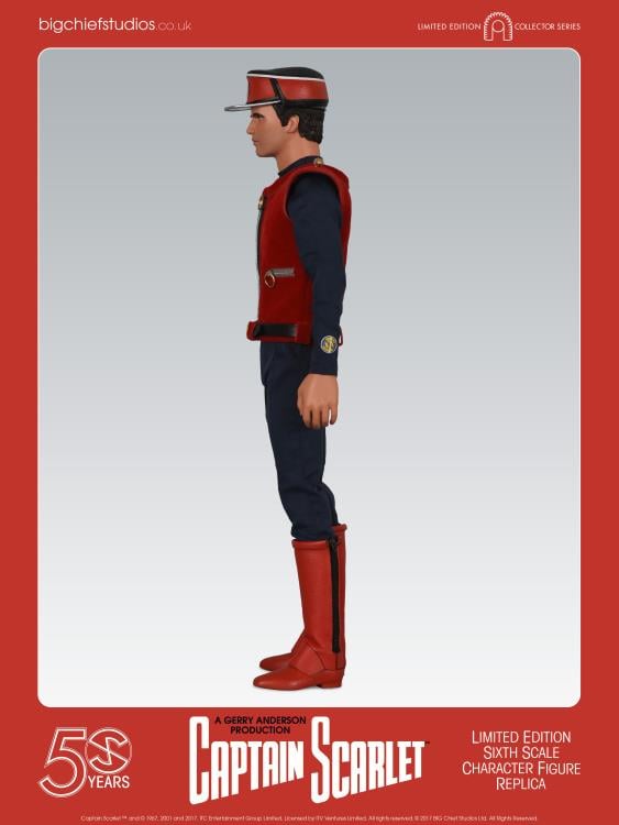 Captain Scarlet and the Mysterons Captain Scarlet 1/6 Scale Collector Figure Gallery Image 14