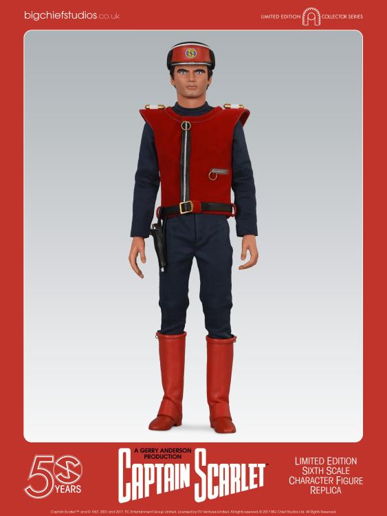 Captain Scarlet and the Mysterons Captain Scarlet 1/6 Scale Collector Figure Gallery Image 10
