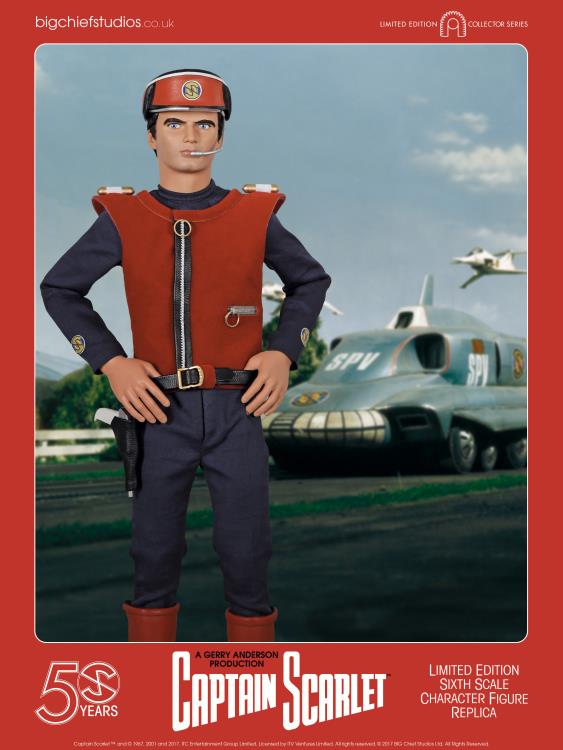 Captain Scarlet and the Mysterons Captain Scarlet 1/6 Scale Collector Figure Gallery Image 15