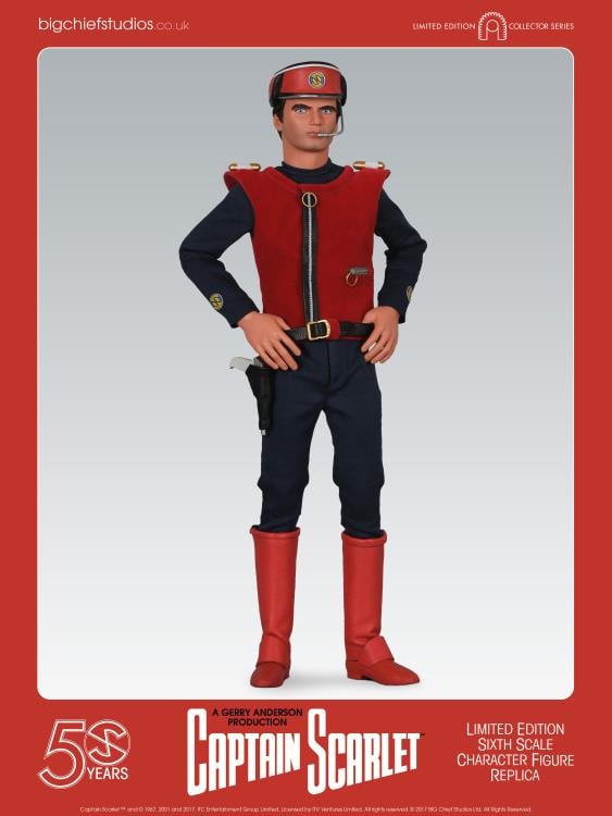 Captain Scarlet and the Mysterons Captain Scarlet 1/6 Scale Collector Figure Gallery Image 6