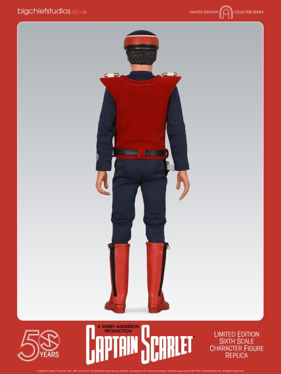 Captain Scarlet and the Mysterons Captain Scarlet 1/6 Scale Collector Figure Gallery Image 12