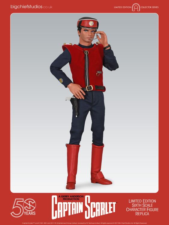 Captain Scarlet and the Mysterons Captain Scarlet 1/6 Scale Collector Figure Gallery Image 9