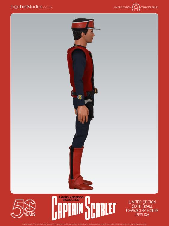 Captain Scarlet and the Mysterons Captain Scarlet 1/6 Scale Collector Figure Gallery Image 13