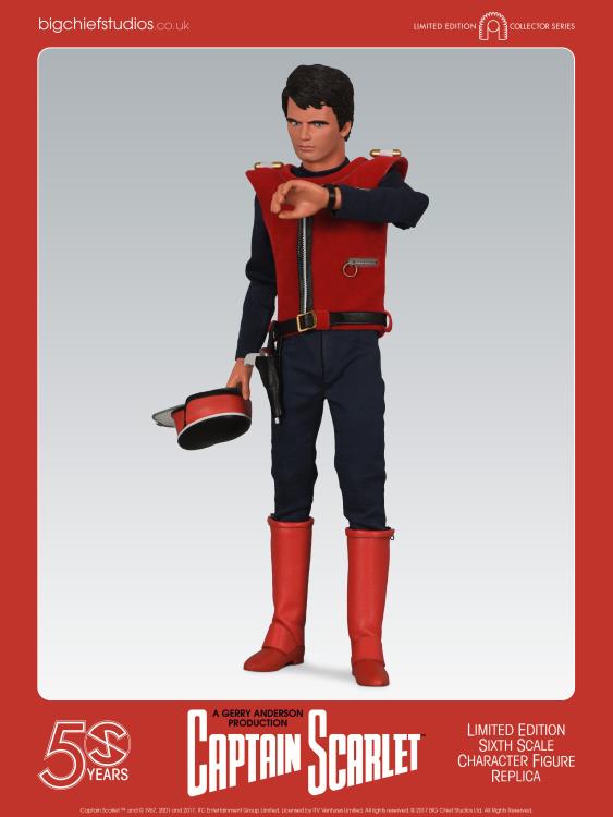 Captain Scarlet and the Mysterons Captain Scarlet 1/6 Scale Collector Figure Gallery Image 8
