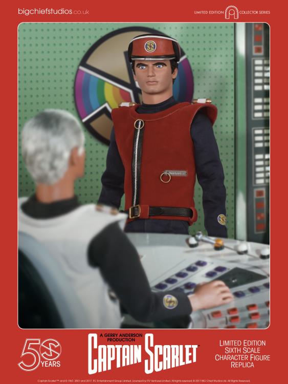 Captain Scarlet and the Mysterons Captain Scarlet 1/6 Scale Collector Figure Gallery Image 16
