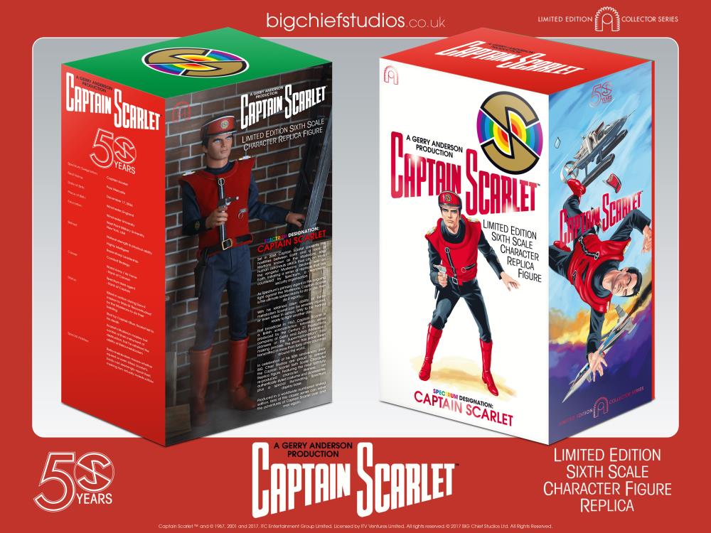 Captain Scarlet and the Mysterons Captain Scarlet 1/6 Scale Collector Figure Gallery Image 18