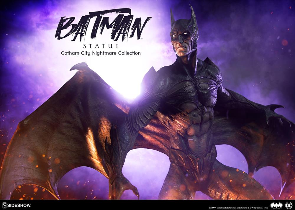 DC Comics Gotham City Nightmare Collection Batman Statue Gallery Image 11