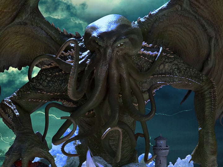 Cthulhu H.P. Lovecraft's Museum of Madness Statue Gallery Image 1