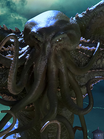 Cthulhu H.P. Lovecraft's Museum of Madness Statue Gallery Image 2