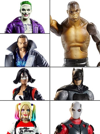 Suicide Squad DC Comics Multiverse Set of 6 Figures (Collect & Connect Killer Croc) Gallery Image 2