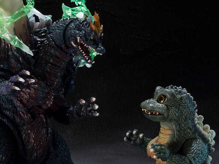 Godzilla S.H.MonsterArts SpaceGodzilla & Godzilla Junior (Special