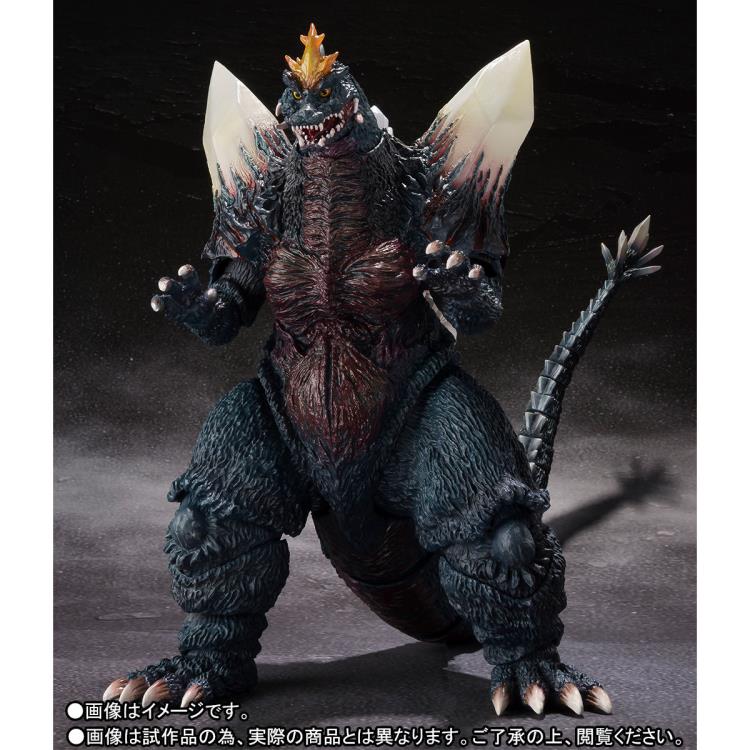 Godzilla S.H.MonsterArts SpaceGodzilla & Godzilla Junior (Special Color Ver.) Exclusive Gallery Image 4