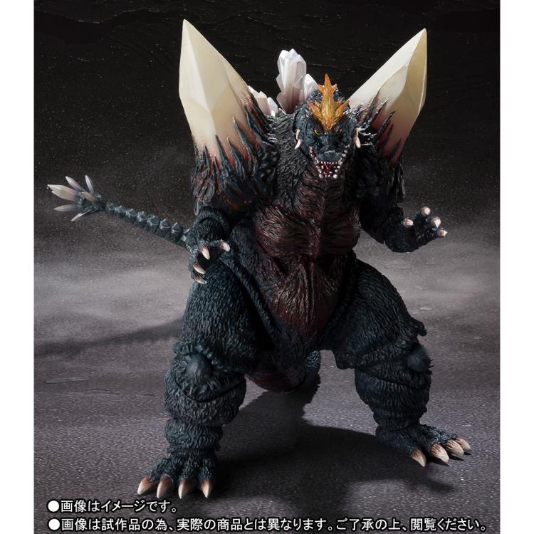 Godzilla S.H.MonsterArts SpaceGodzilla & Godzilla Junior (Special Color Ver.) Exclusive Gallery Image 6